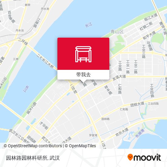 园林路园林科研所地图