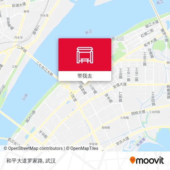 和平大道罗家路地图