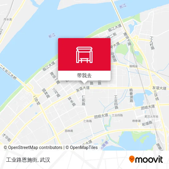 工业路恩施街地图