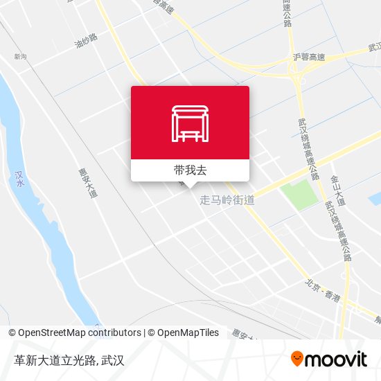 革新大道立光路地图