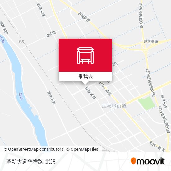 革新大道华祥路地图
