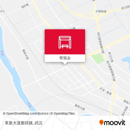 革新大道新径路地图