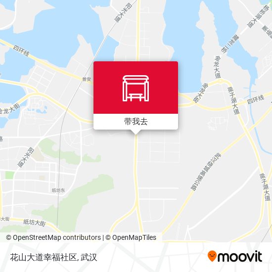 花山大道幸福社区地图