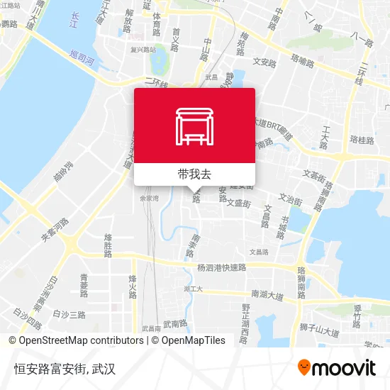 恒安路富安街地图