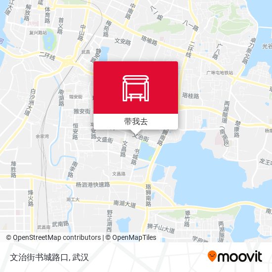 文治街书城路口地图