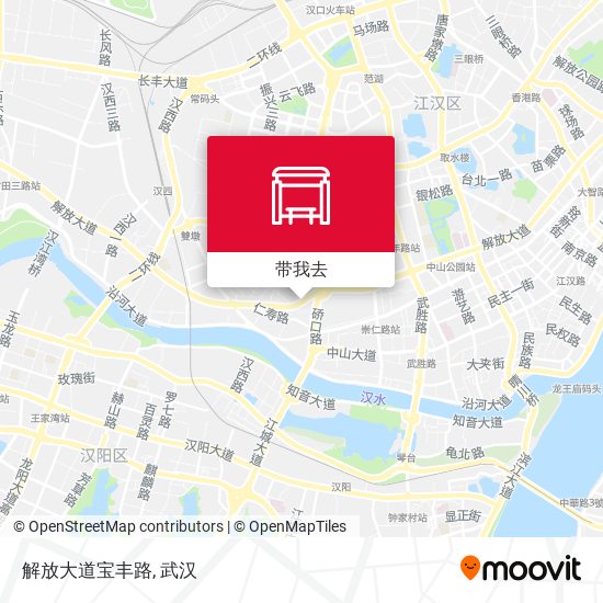 解放大道宝丰路地图