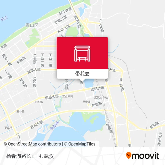 杨春湖路长山咀地图