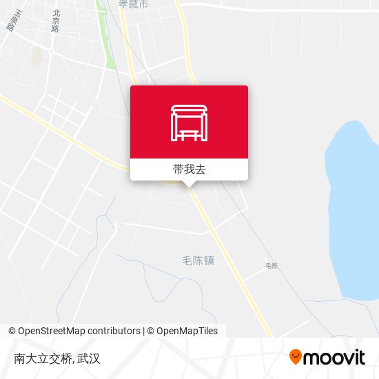 南大立交桥地图