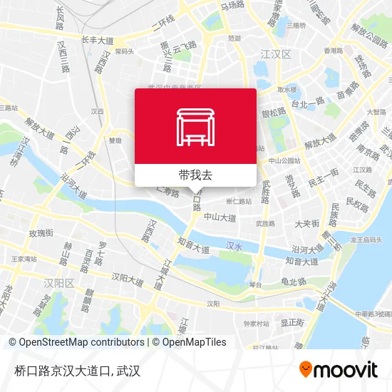 桥口路京汉大道口地图