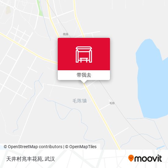 天井村兆丰花苑地图