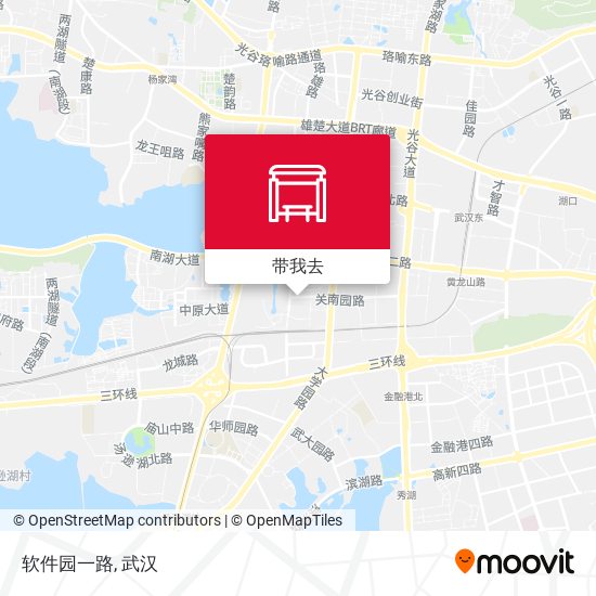 软件园一路地图