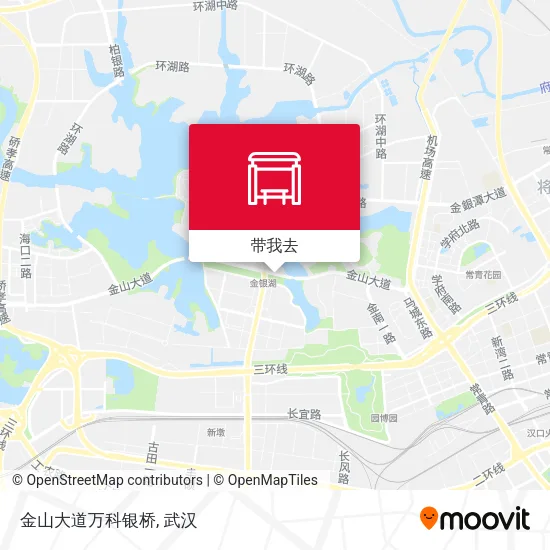 金山大道万科银桥地图