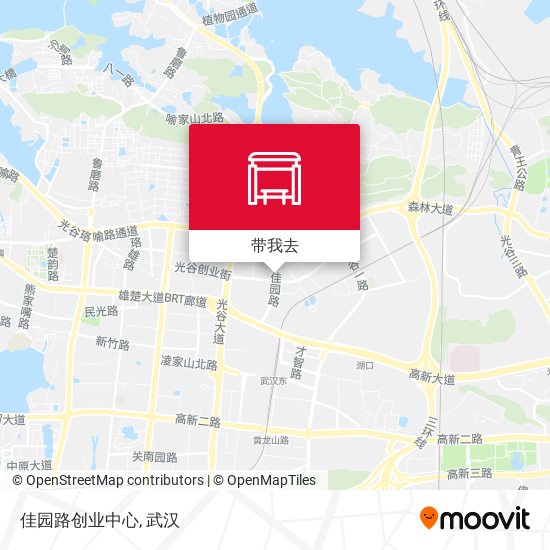 佳园路创业中心地图