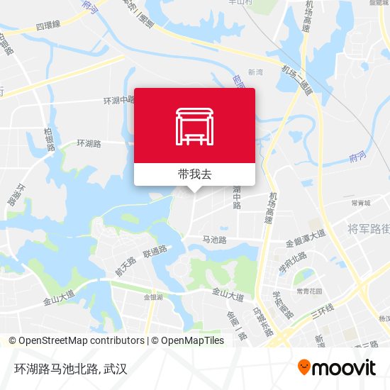 环湖路马池北路地图