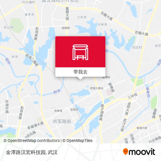 金潭路汉宏科技园地图