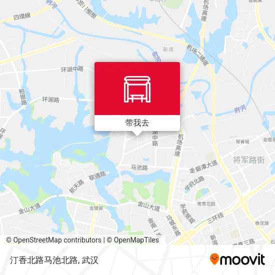 汀香北路马池北路地图