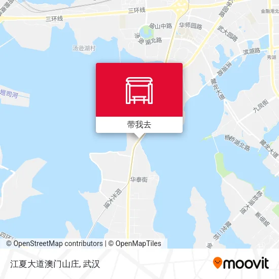 江夏大道澳门山庄地图