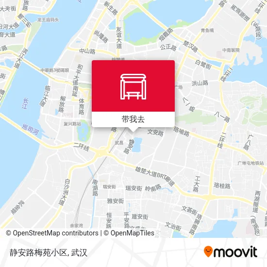 静安路梅苑小区地图