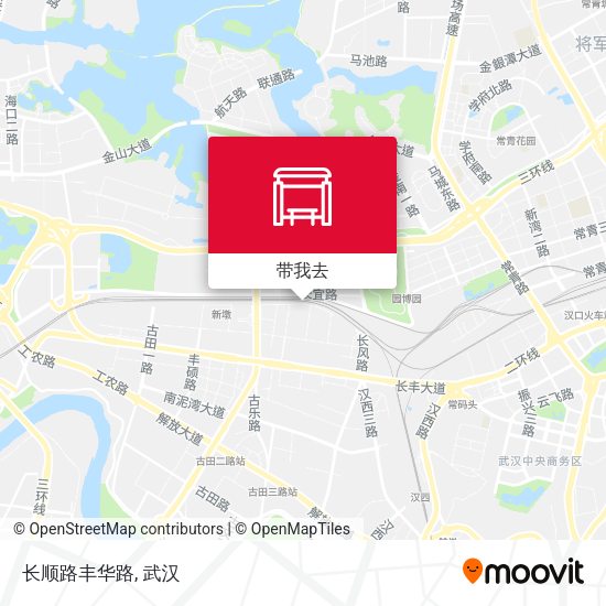 长顺路丰华路地图