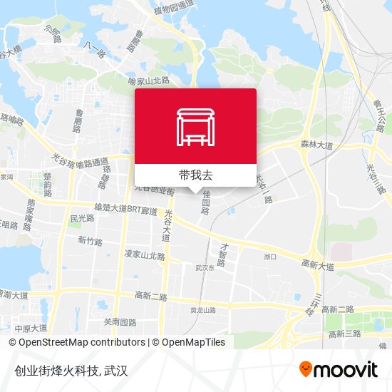 创业街烽火科技地图