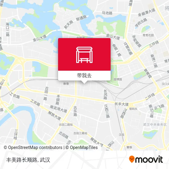 丰美路长顺路地图