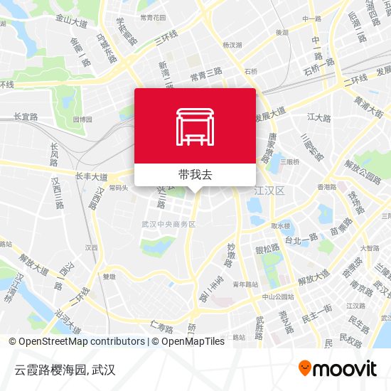 云霞路樱海园地图