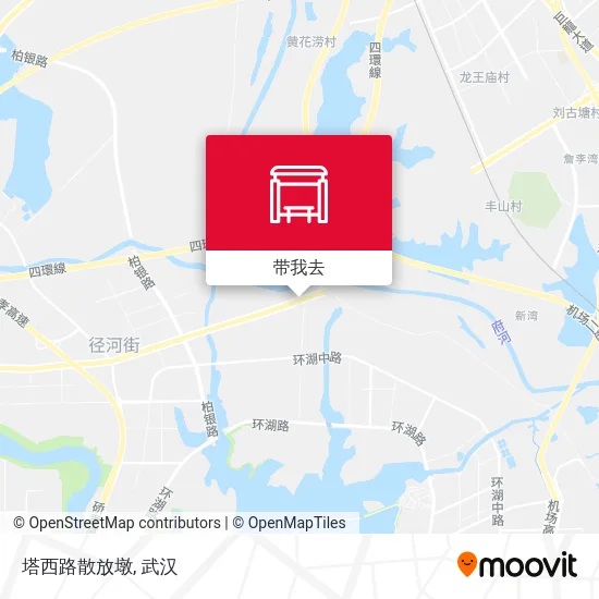 塔西路散放墩地图