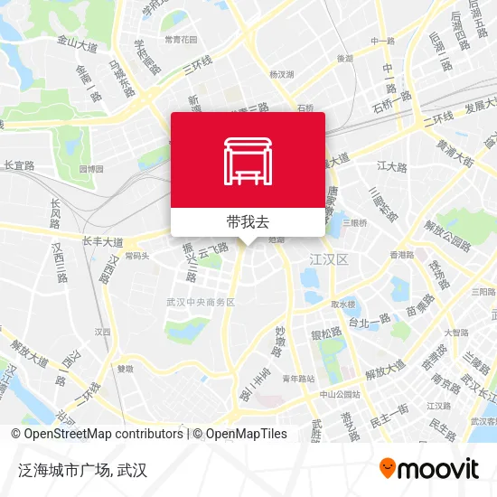 泛海城市广场地图
