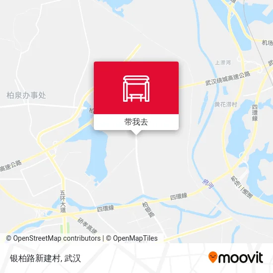 银柏路新建村地图