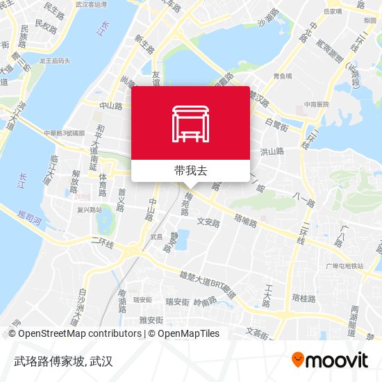 武珞路傅家坡地图