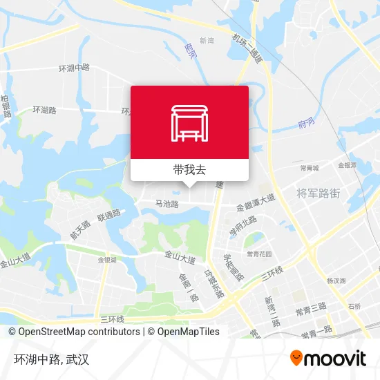 环湖中路地图