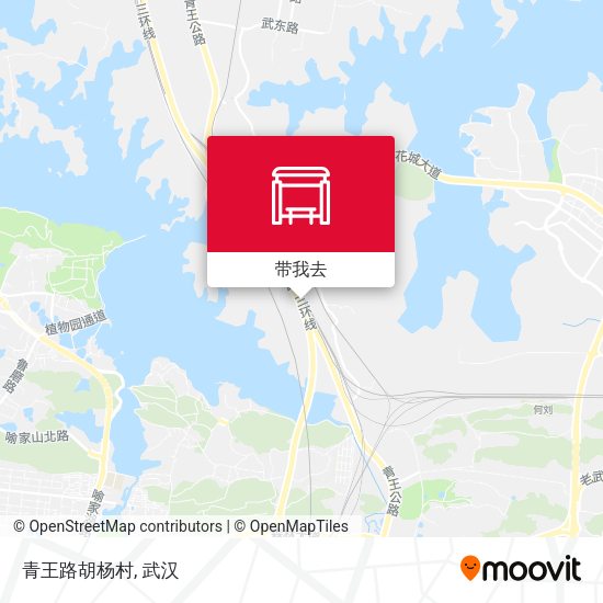 青王路胡杨村地图