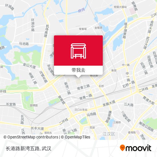 长港路新湾五路地图