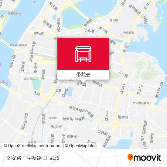 文安路丁字桥路口地图