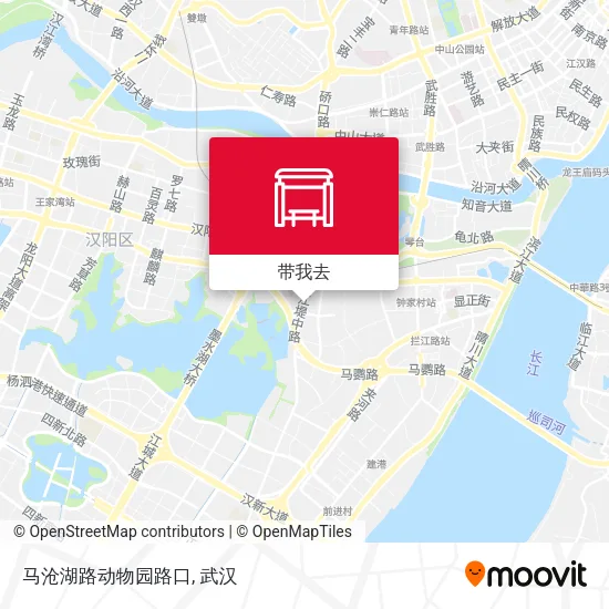 马沧湖路动物园路口地图