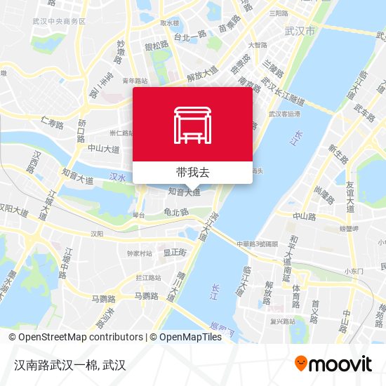 汉南路武汉一棉地图