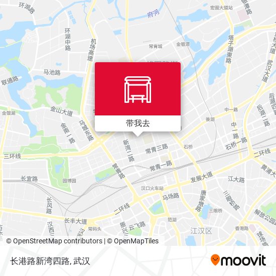 长港路新湾四路地图