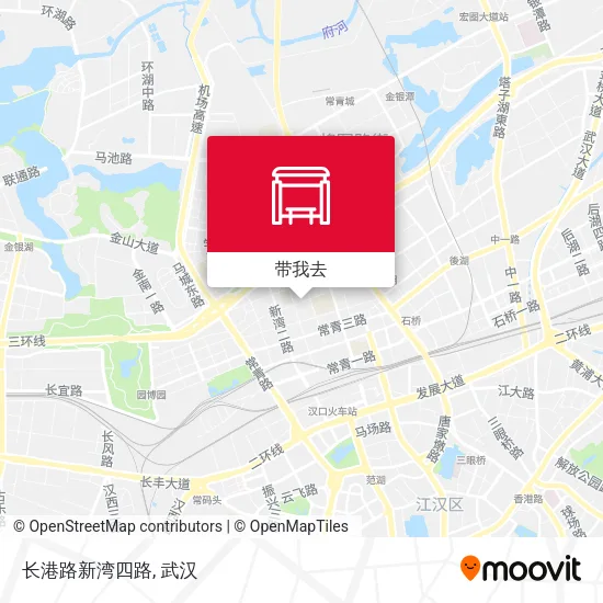长港路新湾四路地图
