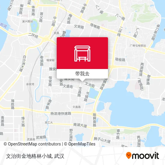 文治街金地格林小城地图