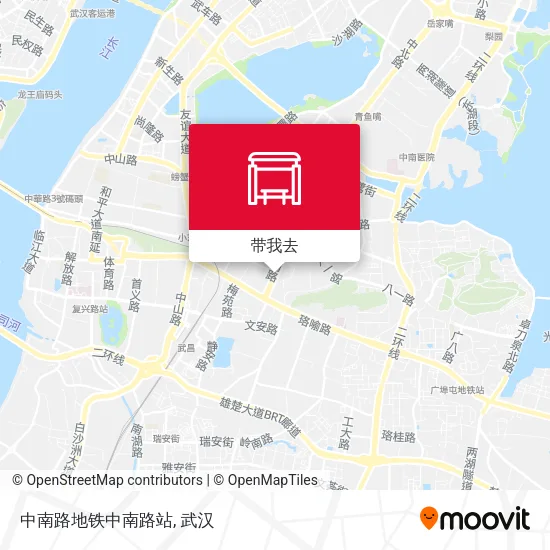 中南路地铁中南路站地图