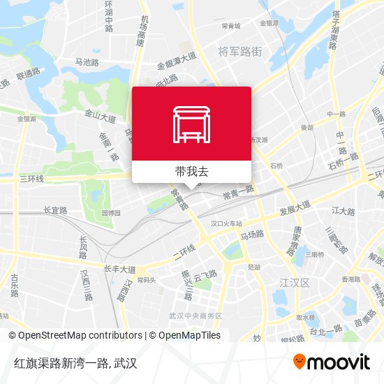 红旗渠路新湾一路地图