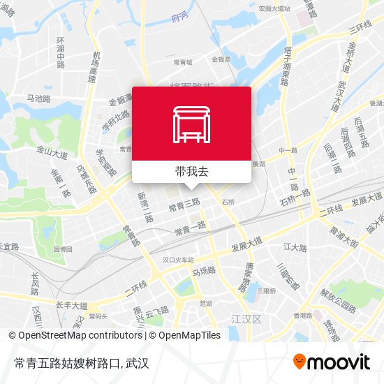 常青五路姑嫂树路口地图