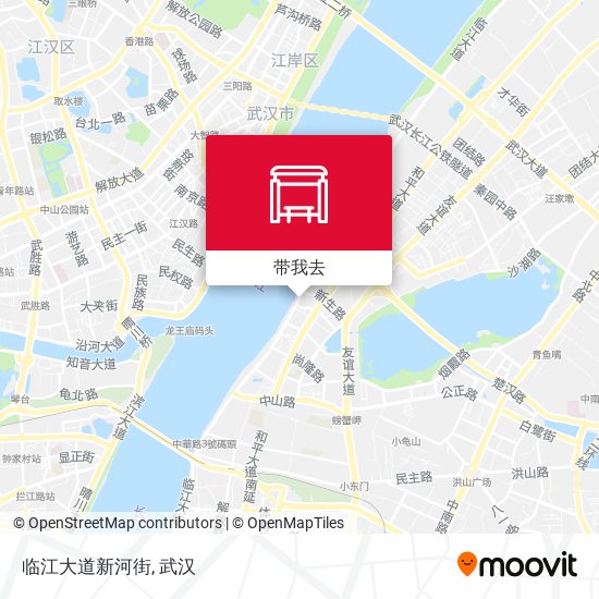 临江大道新河街地图