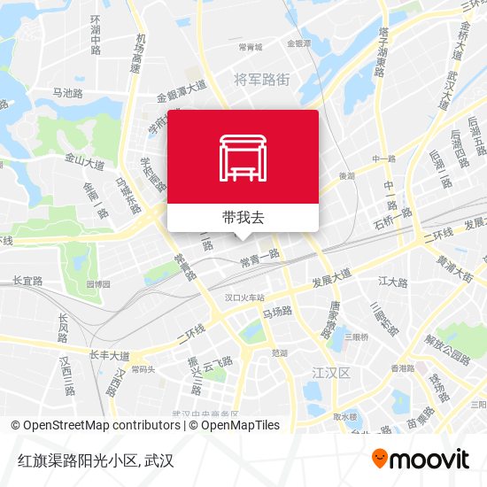 红旗渠路阳光小区地图