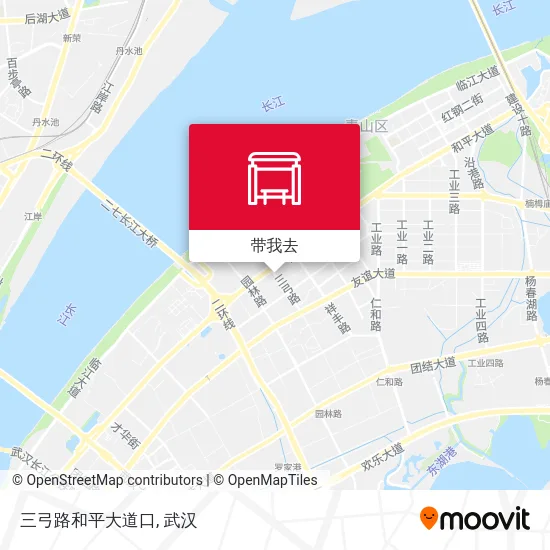 三弓路和平大道口地图