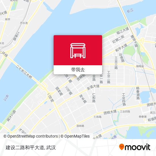 建设二路和平大道地图