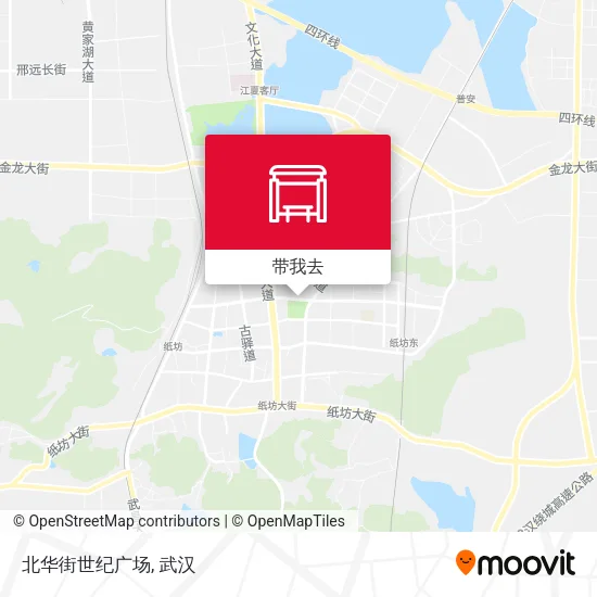 北华街世纪广场地图