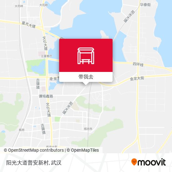 阳光大道普安新村地图