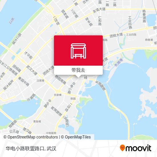 华电小路联盟路口地图