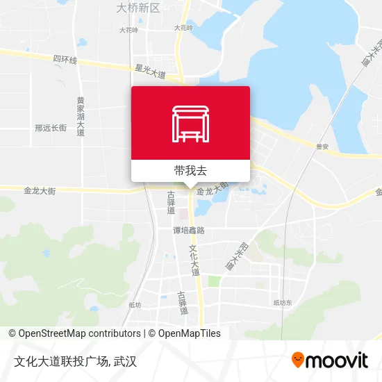文化大道联投广场地图